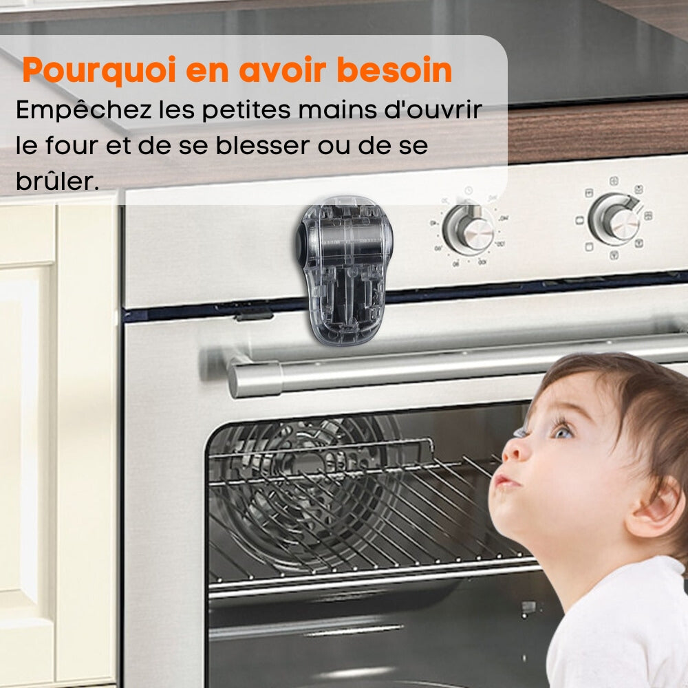 BabyLock verrou four bebe protection enfant cuisiniere — Velours Bébé
