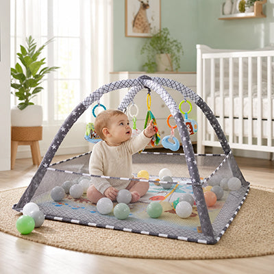 tapis éveil bebe | Structure d'Éveil Multifonctionnel