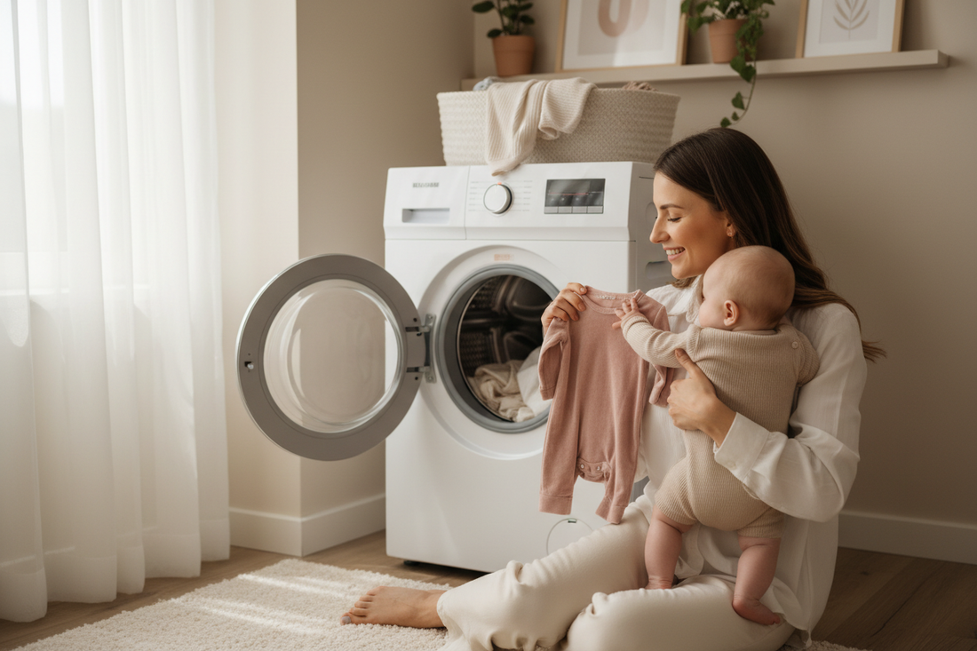 Comment laver les vêtements de bébé sans irriter sa peau ?