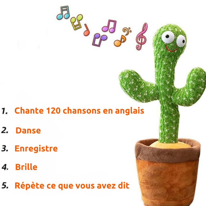 TuniCacti cactus dansant bebe vue ensemble jouet eveil — Velours Bébé