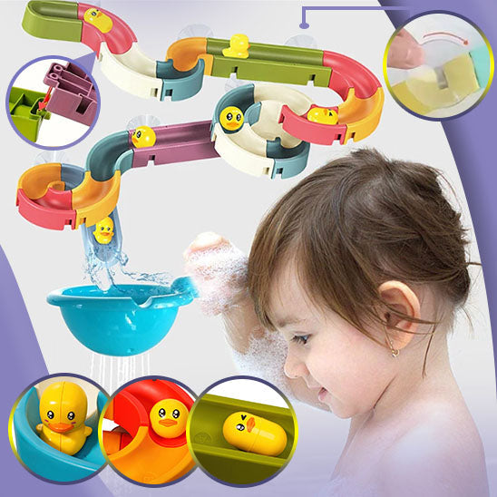 Jouet bain bebe 4 bebe joue baignoire eveil aquatique — Velours Bébé
