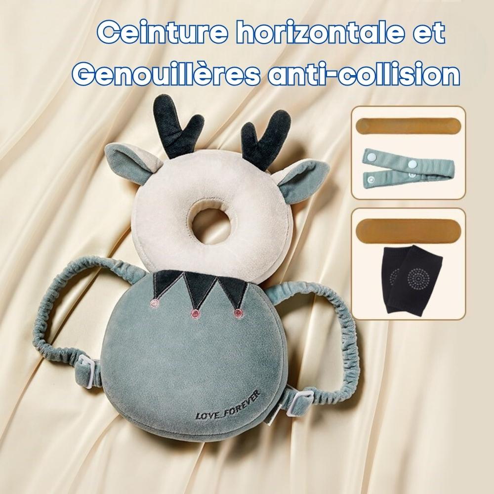 Bebe avec coussin protection apprentissage premiers pas — Velours Bébé