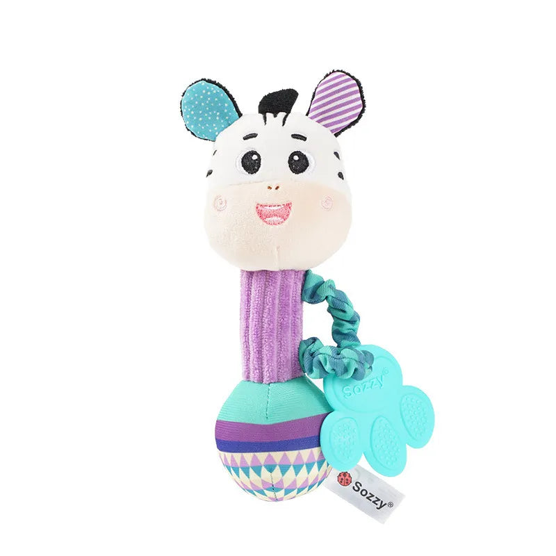 BabyBounce hochet bebe variante lapin rose — Velours Bébé
