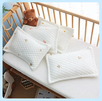 Oreiller bébé | Soie Glacée Doux Nouveau-Né