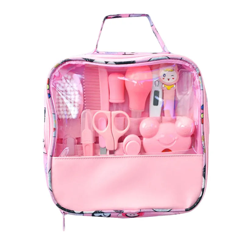 BabyFresh trousse soins bebe contenu complet vue dessus — Velours Bébé