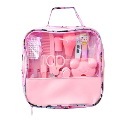 BabyFresh trousse soins bebe contenu complet vue dessus — Velours Bébé