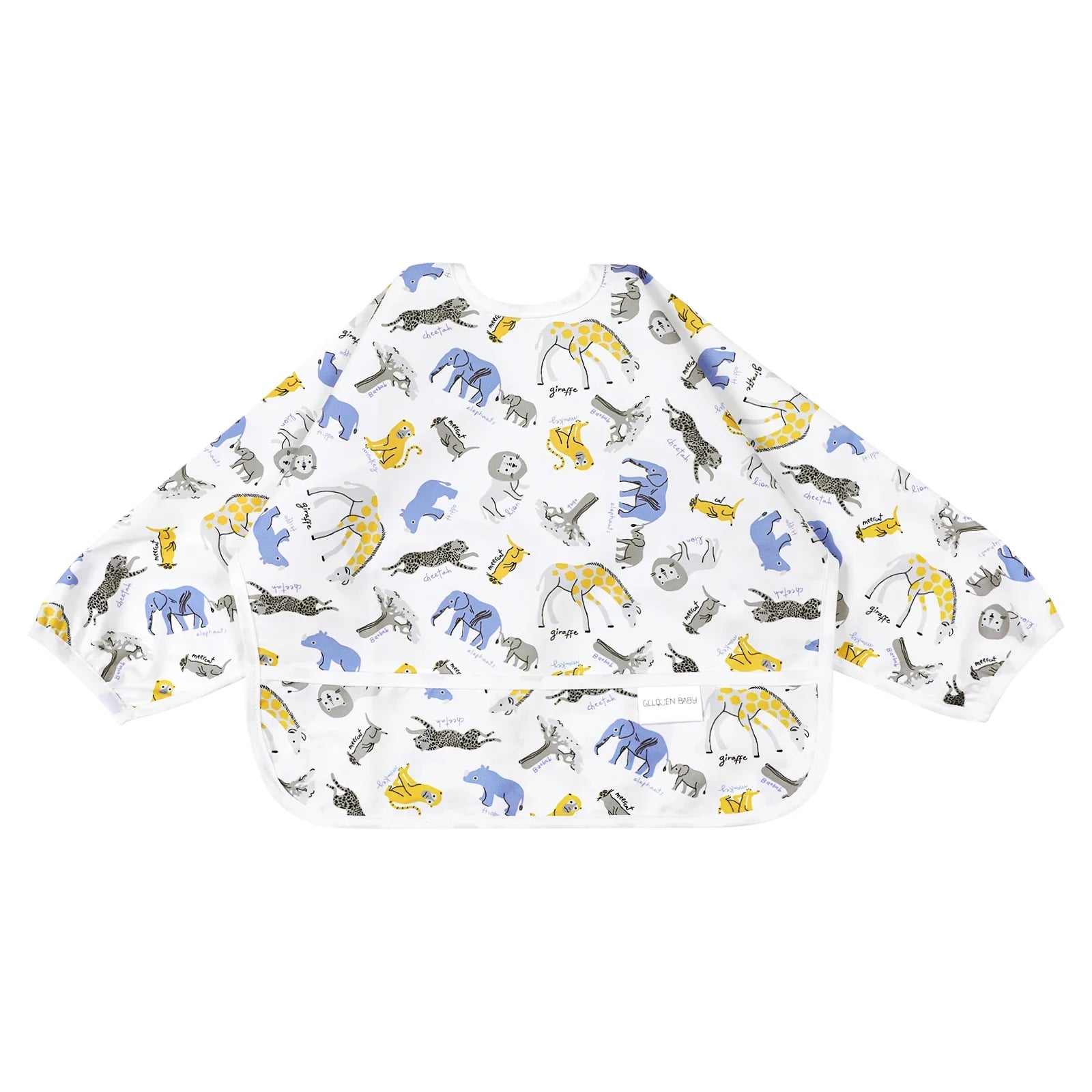 CozyCover bavoir bebe variante blan — Velours Bébé
