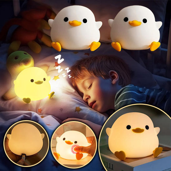 Veilleuse canard bebe 2 couleurs apaisantes sommeil — Velours Bébé
