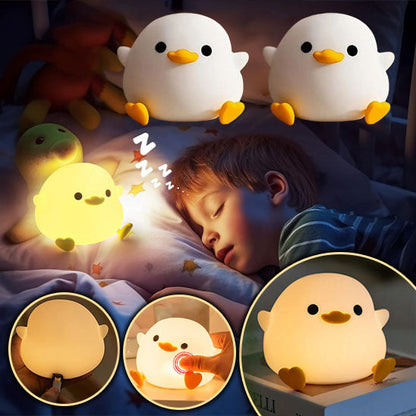 Veilleuse canard bebe 2 couleurs apaisantes sommeil — Velours Bébé

