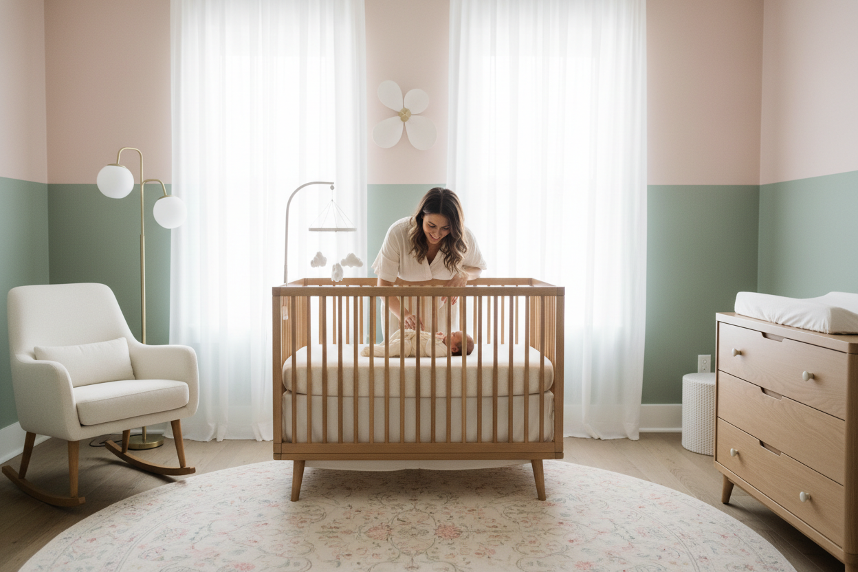 Bannière maman et bébé