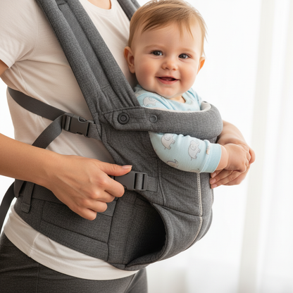 porte bebe detail maman ajuste ceinture bebe assis siege hanche