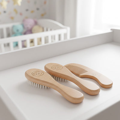Brosse à cheveux bébé douceur soin cuir chevelu — Velours Bébé