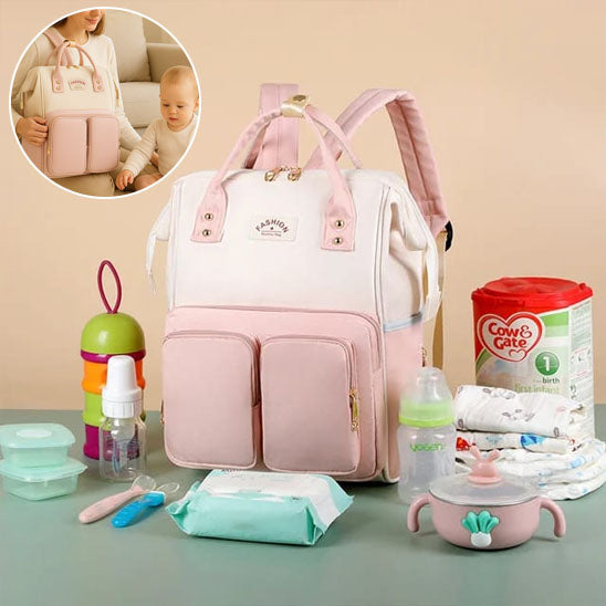 Sac à langer bébé imperméable grande capacité maman — Velours Bébé
