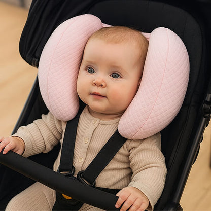 Cale-tête bébé confort sécurité siège auto poussette — Velours Bébé
