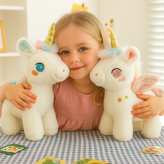 Licorne peluche | La Magie en Peluche 25cm