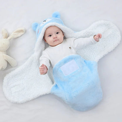 Nid d'ange bébé cocon sécurisant vue de dessus — Velours Bébé