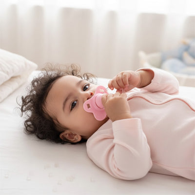 Tétine bébé sucette orthodontique 0-6 mois nouveau-né — Velours Bébé