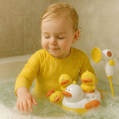Jouet de bain bébé 0-36 mois éveil aquatique — Velours Bébé