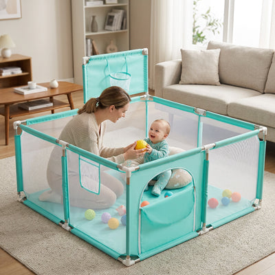 Parc bebe vert maman et bebe 