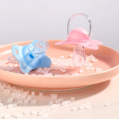 Tétine bébé sucette orthodontique cadeau naissance — Velours Bébé