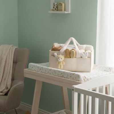 Panier rangement bébé peluche décoration chambre — Velours Bébé
