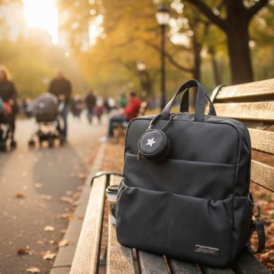 Sac à langer à dos cadeau naissance maman pratique — Velours Bébé