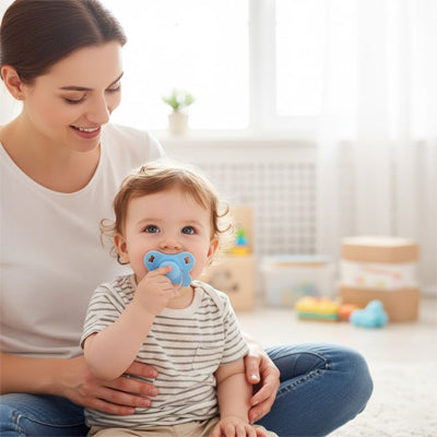 Tétine bébé sucette orthodontique cadeau naissance — Velours Bébé2
