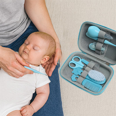 Trousse de toilette bebe | 8 Essentiels du Soin