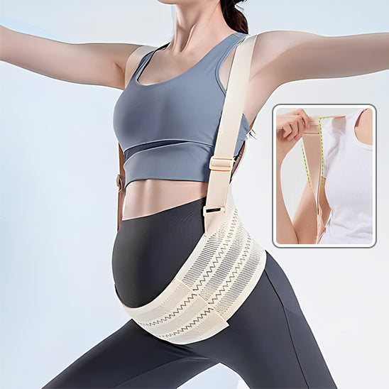 Ceinture de grossesse ajustable femme enceinte — Velours Bébé