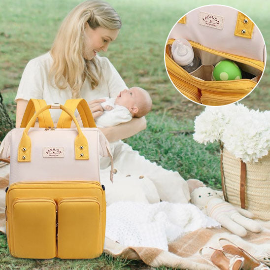 Sac à langer bébé cadeau naissance maman pratique — Velours Bébé