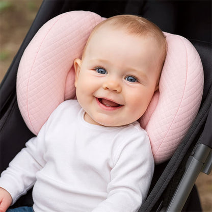 Cale-tête bébé cadeau naissance confort siège auto — Velours Bébé
