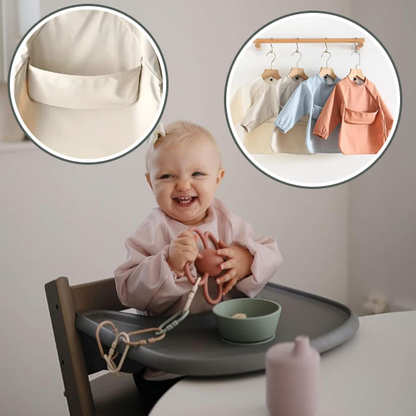 Bavoir Bébé | Manches Longues Imperméable