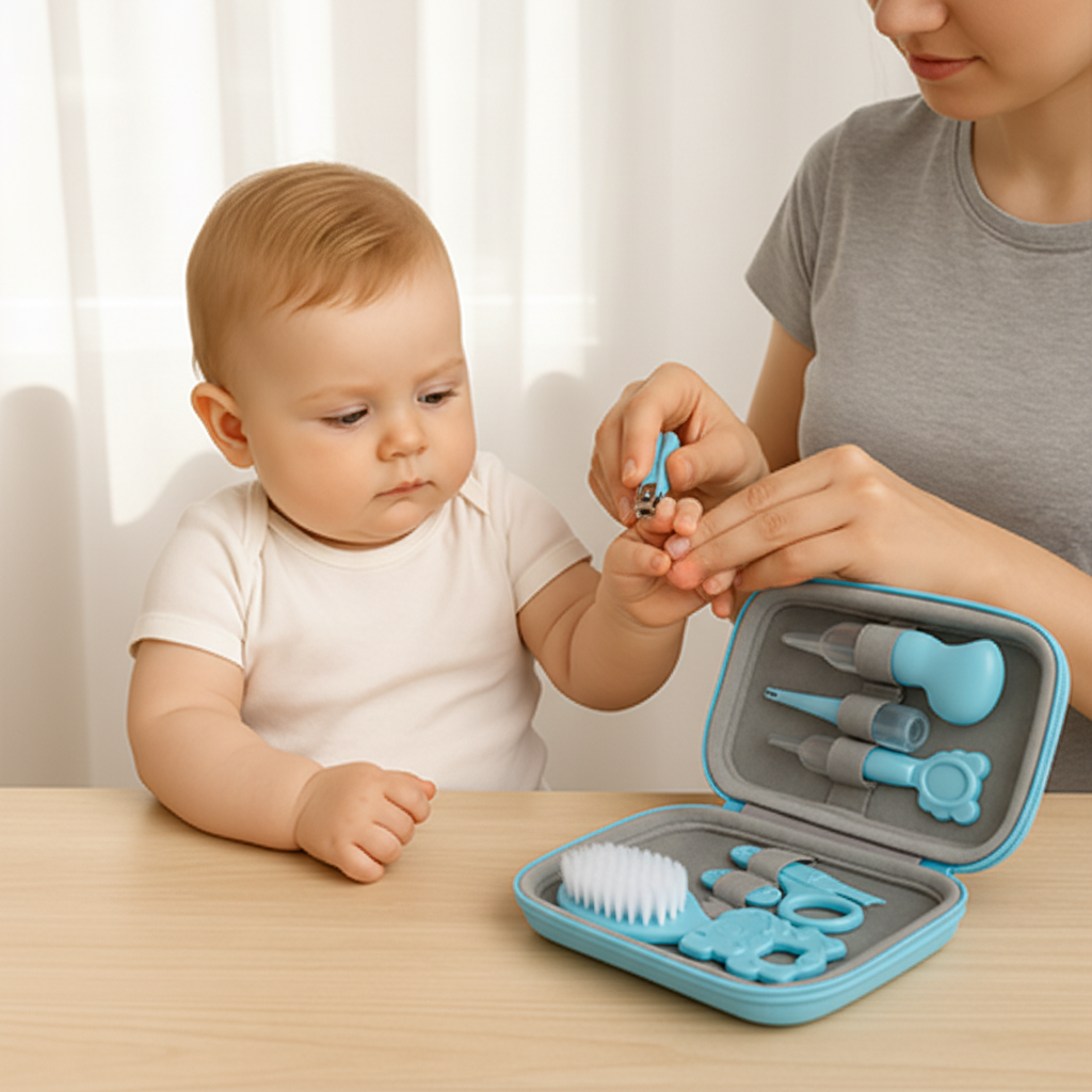 trousse de toilette bebe coupe-ongles maman bebe nurserie